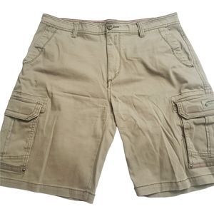 Mens Unionbay Tan Size 36 Cargo Outdoor Hiking Camping Fishing Shorts